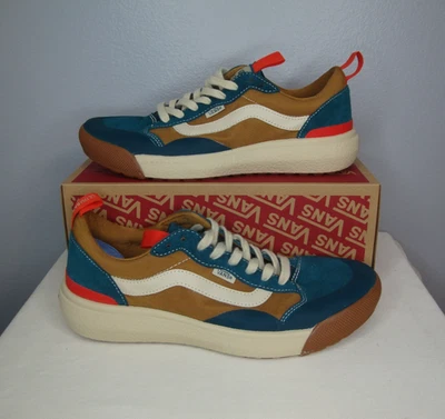 Vans UltraRange EXO SE Skate Shoes Men's 9 Teal Tan Orange Women's 10.5 - Image 1 of 4