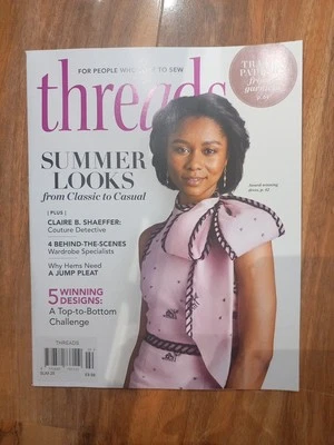 Threads,Sum 2025,Summer Looks,Trace A Pattern,Handmade Garments,Interfacing,Sew - Image 1 of 4