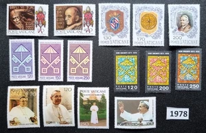Vaticano 1978 MNH 5 serie complete - Picture 1 of 1