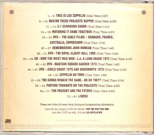 LED ZEPPELIN "Interview Disc 2003" 81 Track PROMO CD - Bild 1 von 1