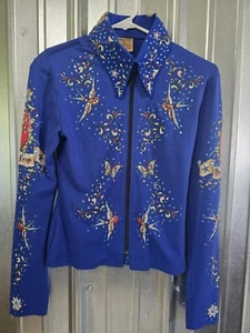 Lisa Nelle Western Pleasure Show Full zip jacket Size S - Picture 1 of 14