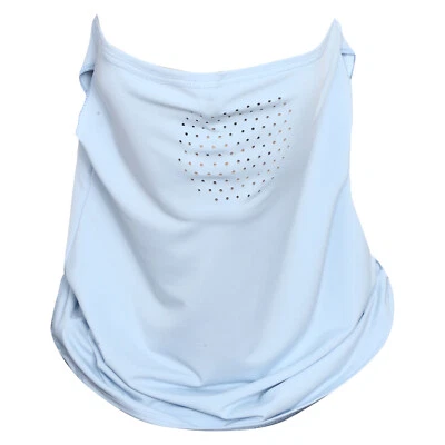 Unisex Womens Mens Ice Silk Mask Trendy Sun Protecter Breathable Durable Camping - Image 1 of 3
