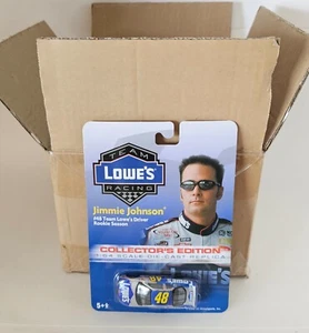 FACTORY CASE OF 24 2002 1/64 JIMMIE JOHNSON #48 TEAM LOWES DRIVER ROOKIE SEASON - Picture 1 of 6