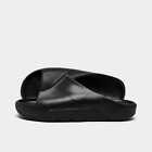 Big Kids' Jordan Post Slide Sandals Black/Black FJ6069 001