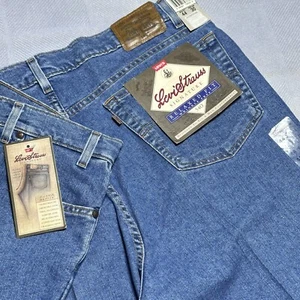 NEW Vintage Levi’s 540 Flex Relaxed Fit Y2K Denim Jeans Men’s 42x30** NWT - Picture 1 of 17