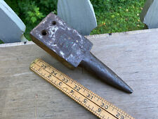 Antique Vintage Nail Makers Anvil Different Blacksmith Hardy Tool For Vise