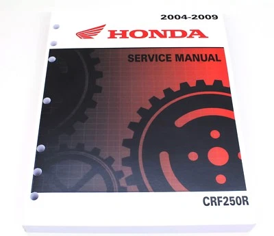 New Service Shop Repair Manual 04-09 CRF250 R OEM Honda Maintenance Book    #P82 - Image 1 of 2