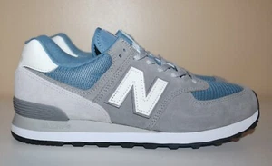 New Balance 574 'Grey Blue' Men's Lifestyle Athletic Shoes | ML574OW2 Size 10 - Picture 1 of 6
