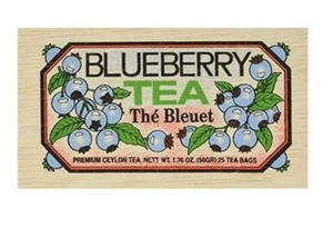 Metropolitan Tea Co Blueberry In Decorative Wooden Box 25ct - Picture 1 of 1