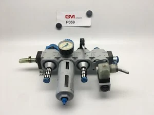 Festo Ventilblock HD-D-MIDI 170682 + LFR-D-7-MIDI + 172959 + 2x 170685 Valve - Bild 1 von 7