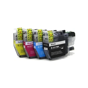 4x Generic Ink LC-3317 LC3317 for Brother MFC-J6930DW MFC-J6730DW MFC-J6530DW - Picture 1 of 4
