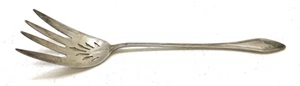 Vintage 1912 9" Sterling Silver Solid Meat Fork 46.6G - Picture 1 of 6