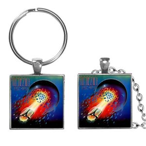 Journey Escape Album Cover Image Keychain or Necklace Rock and Roll Jewelry