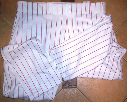 *New* Philadelphia Phillies Player Issued Majestic Pinstripes Baseball PANTS #1 Cover