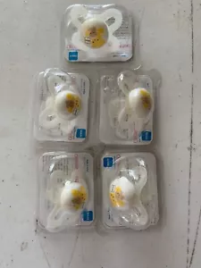 MAM Pacifiers Newborn Natural Latex Nipple BPA Free - Picture 1 of 3
