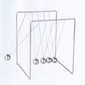 Iron Newton Sways The Ball Student Preschool Pendulum Wave Toy Decoration - Bild 1 von 11