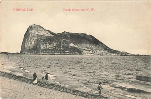 Postcard Gibraltar Rock from the Northwest Early 1900's - Picture 1 of 2