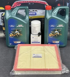 Ford Transit FWD & Custom 2.0 ECOBLUE Service KIT GENUINE FORD CASTROL OIL 0W-30 - Picture 1 of 1