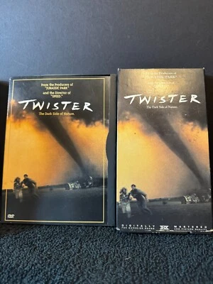 Twister VHS (1996) and DVD Very Good Condition Helen Hunt Tornado Alley - Image 1 of 3