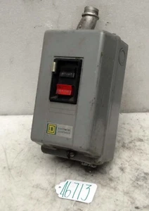 Squard D nema size M-0 manual starter in enclosure, Inv 46713 - Picture 1 of 3
