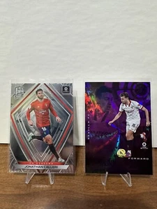 Munir El Haddadi 2020 Panini Illusions Purple Astro #4 Jonathan Calleri Spectra - Picture 1 of 2