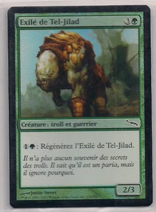 MTG Magic MRD FOIL - Tel-Jilad Exile/Exilé de Tel-Jilad, French/VF - Picture 1 of 1