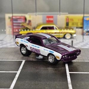 1995 Johnny Lightning Dragster 1972 '72 Dodge Challenger Color Me Gone Magenta - Picture 1 of 9