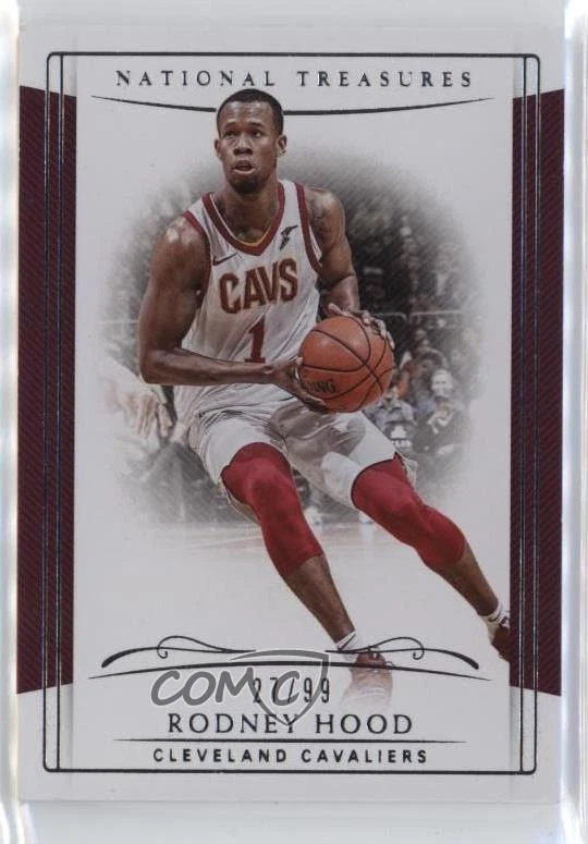 2018-19 Panini National Treasures /99 Rodney Hood #17 - Image 1 of 2