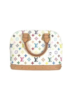 Louis Vuitton Murakami Multicolor Alma PM White - Picture 1 of 8