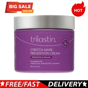 Crema curativa y prevención de estrías de maternidad TriLASTIN 4 oz - Nueva - Imagen 1 de 9