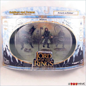 El Señor de los Anillos Ataque a Rohan paquete de 3 figuras LOTR AOME Ejércitos de la Tierra Media - Imagen 1 de 5
