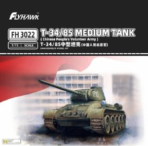 Tanque mediano Flyhawk 1/72 FH3022 T-34/85 ejército chino - Imagen 1 de 1