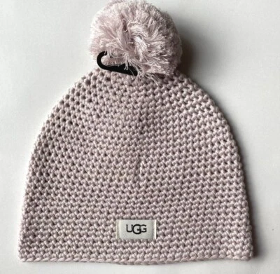 Gorro tejido con cable UGG Pom-Pom para mujer Foto 1 de 2