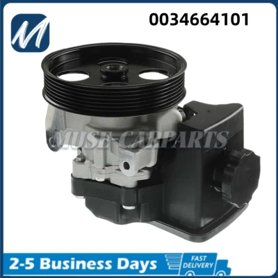 Power Steering Pump w/ Pulley for Mercedes-Benz W203 C230 C320 1.8L 2003-2005 - Image 1 of 2