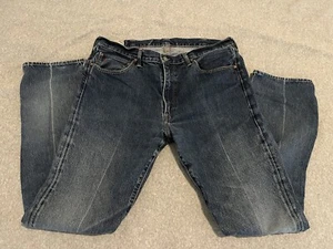 Polo Ralph Lauren Hampton Straight Denim Jeans Mens 38x36 - Picture 1 of 10