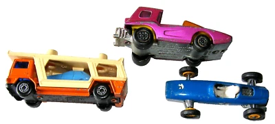 Vintage Matchbox Superfast Konvolut alter Rennwagen Sportwagen Autotransporter - Bild 1 von 2