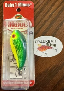 NIB Mann’s Baby 1- Crankbait 1/4 oz. Lure 1 Minus 1 - One Manns Shallow Bait - Picture 1 of 4