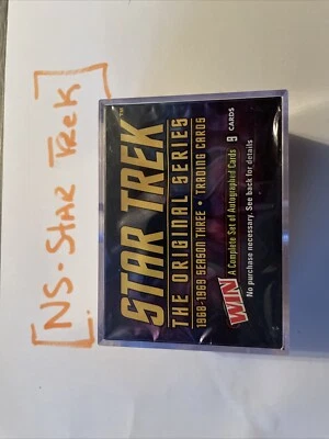 Star Trek The Original Series TOS 3 Skybox 1997 Conjunto Completo de CARTÕES BASE + Embalagem - Imagem 1 de 3