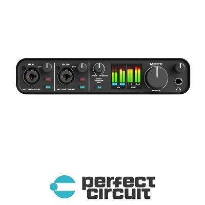 MOTU M4 4-in / 4-Out USB Audio Interface PRO AUDIO - NEW - PERFECT CIRCUIT - Image 1 of 3
