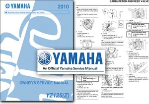 Yamaha YZ125 Service Manual 2010 Workshop Shop YZ125Z Z - Picture 1 of 2