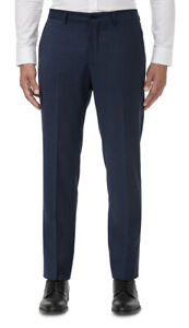 Armani Exchange Men's Slim-Fit Navy Birdseye Suit size 54 R MSRP 220