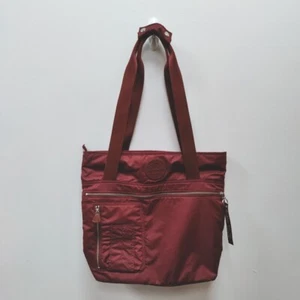 Dr Martens Flight Tote Rose Red Nylon Travel Shoulder Bag Backpack Size 17" #2 - Picture 1 of 12