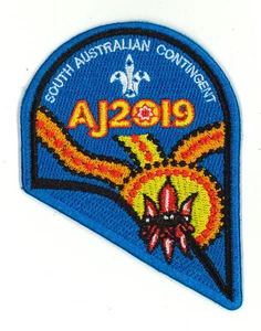AJ2019 - AUSTRALIA SCOUT NATIONAL JAMBOREE - SOUTH AUSTRALIAN CONTINGENT BADGE - Picture 1 of 2