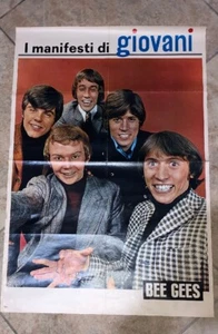 I MANIFESTI DI GIOVANI BEE GEES/ MERCKX E ADORNI POSTER LOCANDINA 73X49 - Foto 1 di 2