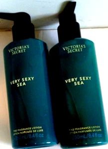 2 PCS Victoria's Secret Very Sexy Sea Fragrance BODY LOTION 8.4 FL.OZ - Picture 1 of 4