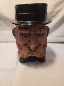 Vintage Weird Ceramic Mug. Freddie Kruger/ Predator? - Picture 1 of 5