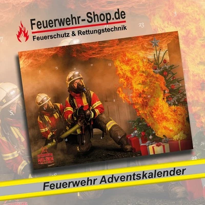 Feuerwehr Adventskalender 2025 Schoko Kalender NEU Süßer Countdown - Bild 1 von 3