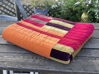 Pottery Barn Cotton Quilt - King Size - Thick Comforter - Image 1 of 4