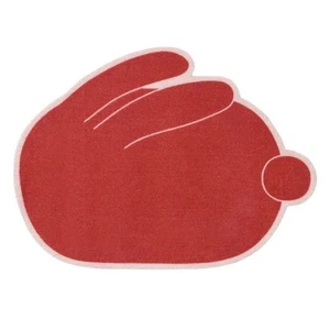 IKEA FÖSSTA FOSSTA Door Mat, Red Rabbit Bunny, 1’8”x2’4” (705.490.72) NEW - Picture 1 of 3