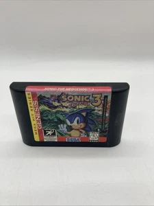 Sonic the Hedgehog 3 Sega Genesis Game Cartridge Only Authentic OEM Retro 🎮 - Picture 1 of 3